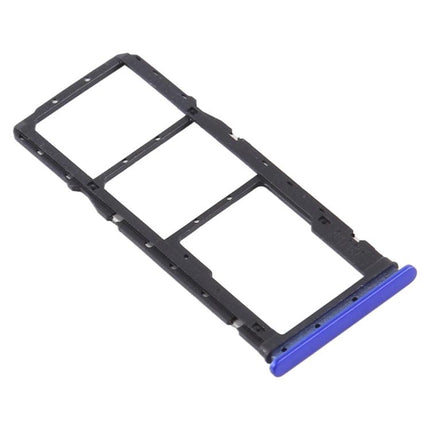SIM Card Tray + SIM Card Tray + Micro SD Card Tray for Xiaomi Redmi 9 Blue-garmade.com