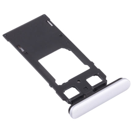 SIM Card Tray + SIM Card Tray / Micro SD Card Tray for Sony Xperia 1 / Xperia XZ4 (Silver)-garmade.com