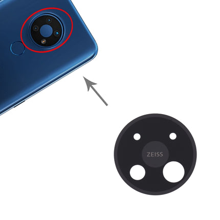 10 PCS Camera Lens Cover for Nokia C5 Endi (Black)-garmade.com