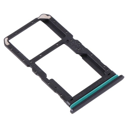 SIM Card Tray + SIM Card Tray / Micro SD Card Tray for OPPO Reno2 PCKM70 PCKT00 PCKM00 CPH1907 (Black)-garmade.com