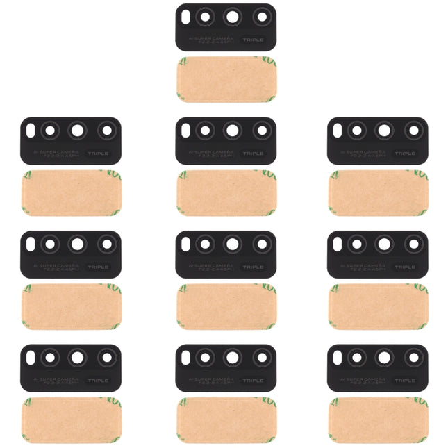 10 PCS Back Camera Lens for Vivo Y30-garmade.com