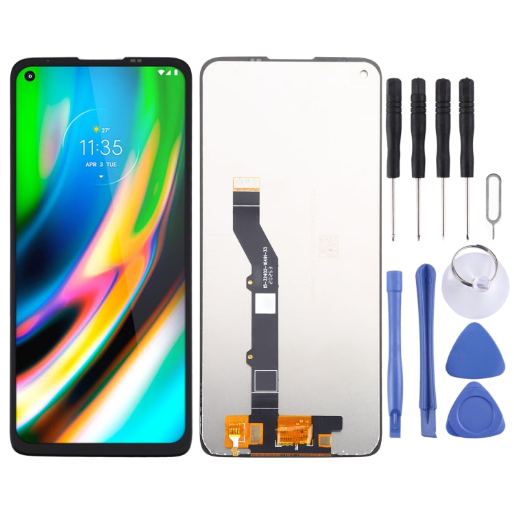 LCD Screen and Digitizer Full Assembly for Motorola Moto G9 Plus XT2087-1-garmade.com