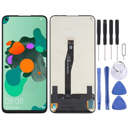 LCD Screen and Digitizer Full Assembly for Huawei Mate 30 Lite Black-garmade.com