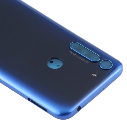 Battery Back Cover for Motorola One Fusion/XT2073-2(Blue)-garmade.com