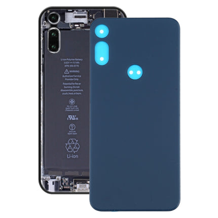 Battery Back Cover for Motorola Moto E (2020) (Blue)-garmade.com