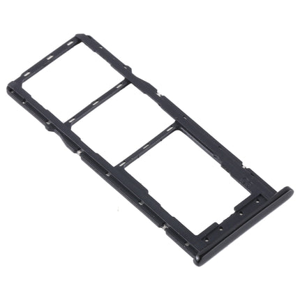 SIM Card Tray + SIM Card Tray + Micro SD Card Tray for Motorola One (P30 Play) XT1941(Black)-garmade.com