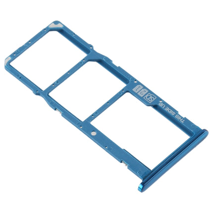 SIM Card Tray + SIM Card Tray + Micro SD Card Tray for Motorola Moto E6 Play/XT2029/XT2029-1(Blue)-garmade.com
