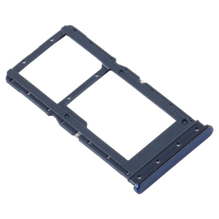 SIM Card Tray + SIM Card Tray / Micro SD Card Tray for Motorola Moto G9 Plus XT2087-1(Blue)-garmade.com