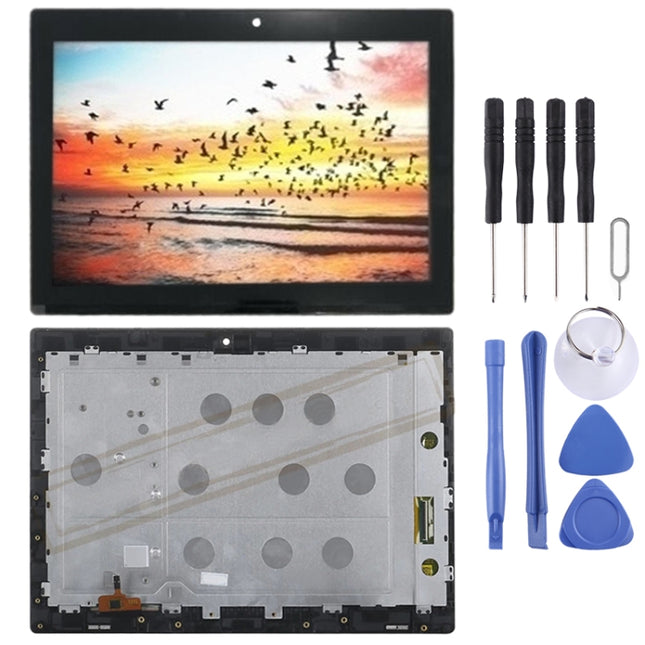 LCD Screen and Digitizer Full Assembly With Frame for Lenovo Miix 320 10ICR(Black)-garmade.com