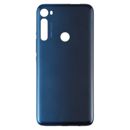 Replacement Battery Back Cover for Motorola Moto One Fusion Plus PAKF0002IN (Blue)-garmade.com