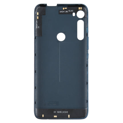 Replacement Battery Back Cover for Motorola Moto One Fusion Plus PAKF0002IN (Blue)-garmade.com