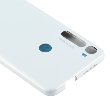 Replacement Battery Back Cover for Motorola Moto One Fusion Plus PAKF0002IN (White)-garmade.com