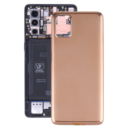 Replacement Battery Back Cover for Motorola Moto G9 Plus XT2087-1(Gold)-garmade.com