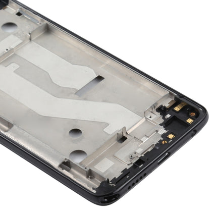 Front Housing LCD Frame Bezel Plate for Motorola Moto G Stylus XT2043 XT2043-4 (Black)-garmade.com