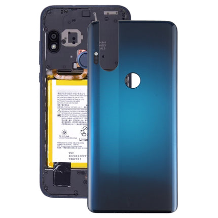 Replacement Battery Back Cover for Motorola One Hyper XT2027 XT2027-1(Blue)-garmade.com