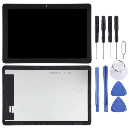 LCD Screen and Digitizer Full Assembly with Frame for Huawei MediaPad T5 AGS2-W09/AGS-W19(Black)-garmade.com