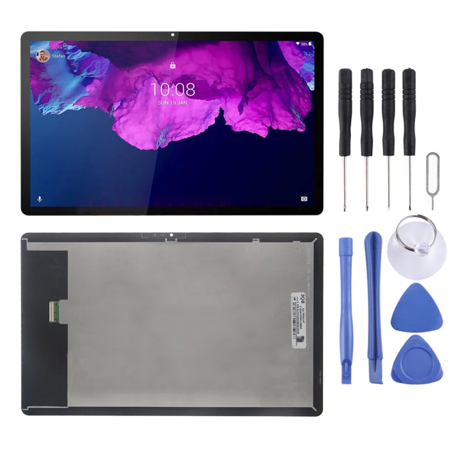 LCD Screen and Digitizer Full Assembly for Lenovo Tab P11 TB-J606F J606N J606(Black)-garmade.com