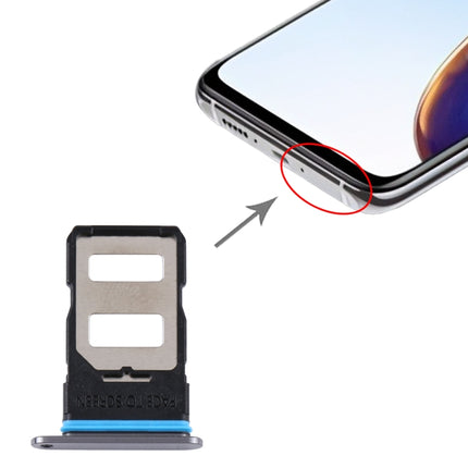 SIM Card Tray + SIM Card Tray for Xiaomi Redmi K30S (Black)-garmade.com