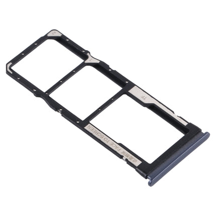 SIM Card Tray + SIM Card Tray + Micro SD Card Tray for Xiaomi Redmi Note 9 5G / Redmi Note 9T M2007J22G M2007J22C(Black)-garmade.com
