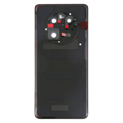 Replacement Battery Back Cover with Camera Lens Cover for Huawei Mate 40(Black)-garmade.com