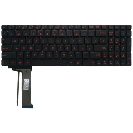 US Version Keyboard with Keyboard Backlight for Asus GL552 GL552J GL552JX GL552V GL552VL GL552VW N552VW N552VX G771JM G771JW(Black)-garmade.com