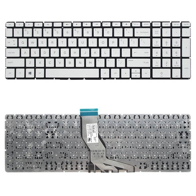 US Version Keyboard for HP 15-BS 15-BS000 15-BS100 15-BS500 15-BS600 15Q-BD 15-CC 17G-BR 15-BS004TX 15-BW (Silver)-garmade.com