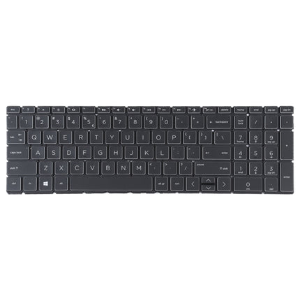 US Version Keyboard with Keyboard Backlight for HP 15-DA 15-DA0002DX 15-DA0008CA 15-DB 15-DB0003CA TPN-C135 TPN-C136(Black)-garmade.com