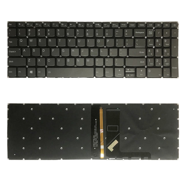 US Version Keyboard with Backlight for Lenovo IdeaPad 320-15 320-15ABR 320-15AST 320-15IAP-garmade.com