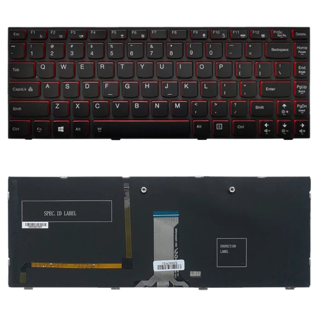 US Version Keyboard with Backlight for Lenovo IdeaPad Y400 Y400N Y410P Y430P-garmade.com