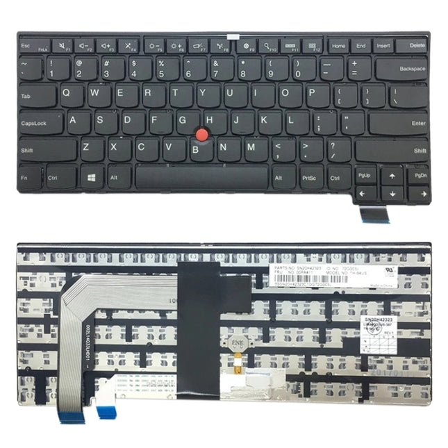 US Version Keyboard for Lenovo Thinkpad T460S S2 13 S2 2nd 13 2nd-garmade.com