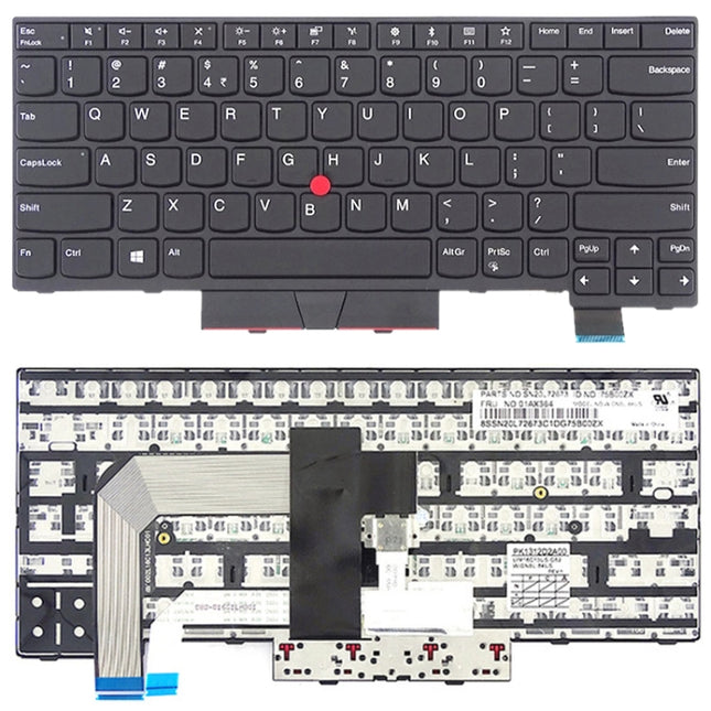 US Version Keyboard for Lenovo Thinkpad T470 T480 A475 A485 01HX459 01AX364-garmade.com