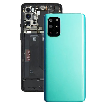Battery Back Cover with Camera Lens Cover for OnePlus 8T+ 5G(Green)-garmade.com