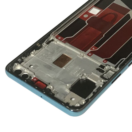 Middle Frame Bezel Plate for OnePlus Nord (Blue)-garmade.com