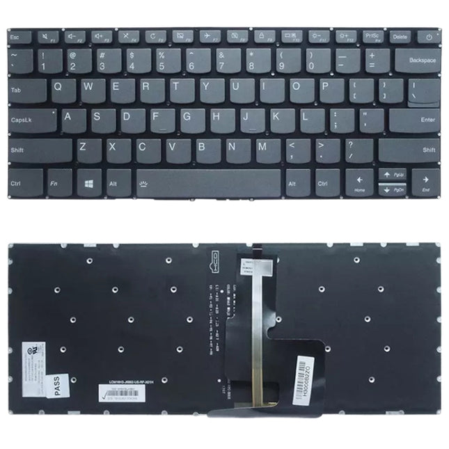 US Version Keyboard with Keyboard Backlight for Lenovo Ideapad S130-14IGM 130S-14IGM 330-14IGM 330s-14 K43C-80 E43-80 330-14ARR-garmade.com