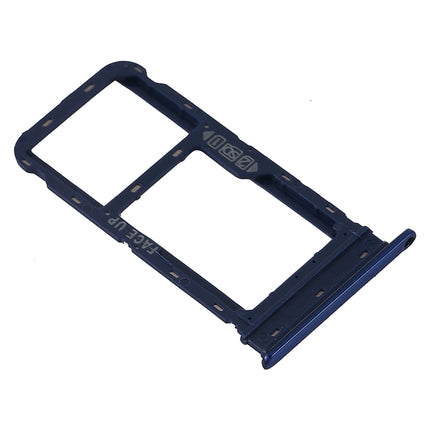SIM Card Tray + SIM Card Tray / Micro SD Card Tray for Motorola Moto G8 Power (Blue)-garmade.com