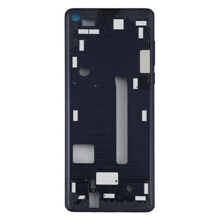 Middle Frame Bezel Plate for Motorola Edge XT2063-3(Black)-garmade.com