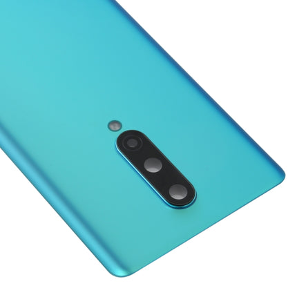 Battery Back Cover with Camera Lens Cover for OnePlus 8(Green)-garmade.com