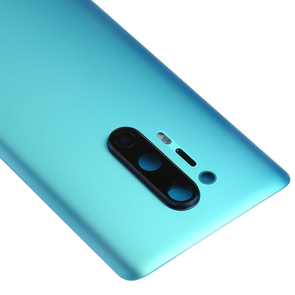 Battery Back Cover with Camera Lens Cover for OnePlus 8 Pro(Green)-garmade.com