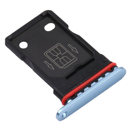 SIM Card Tray + SIM Card Tray for OnePlus 9R (Blue)-garmade.com