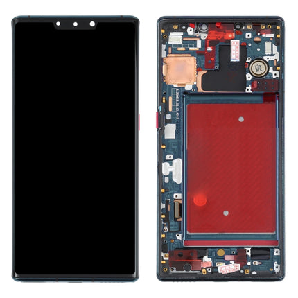 LCD Screen and Digitizer Full Assembly with Frame for Huawei Mate 30 Pro (Green)-garmade.com
