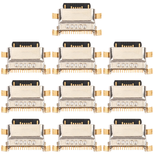 10 PCS Charging Port Connector for Xiaomi Mi CC9e / A3-garmade.com