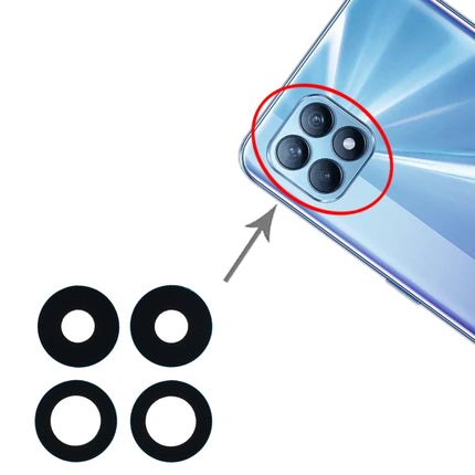 10 PCS Back Camera Lens for OPPO Reno4 SE PEAT00 PEAM00-garmade.com