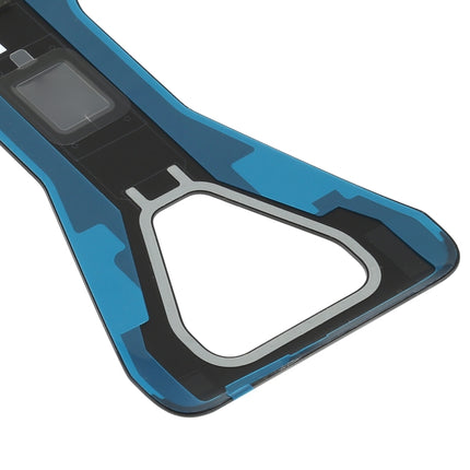 Replacement Battery LOGO Glass Back Cover for Xiaomi Black Shark 3 Pro(Black)-garmade.com