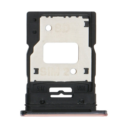 SIM Card Tray + SIM Card Tray / Micro SD Card Tray for Xiaomi Mi 11 Lite M2101K9AG (Gold)-garmade.com