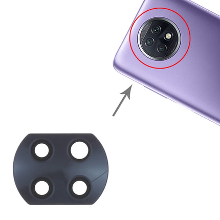 10 PCS Back Camera Lens for Xiaomi Redmi Note 9T 5G M2007J22G-garmade.com