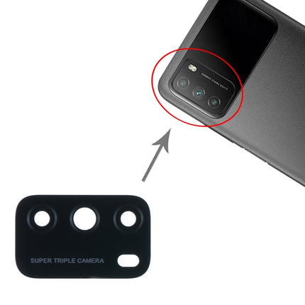 10 PCS Back Camera Lens for Xiaomi Poco M3 M2010J19CG M2010J19CI-garmade.com