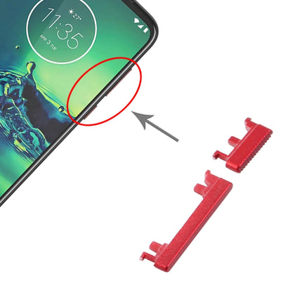 Power Button and Volume Control Button for Motorola Moto G8 Play XT2015 XT2015-2 (Red)-garmade.com