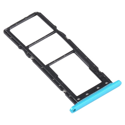 SIM Card Tray + SIM Card Tray + Micro SD Card Tray for Motorola Moto G8 Power Lite (Green)-garmade.com