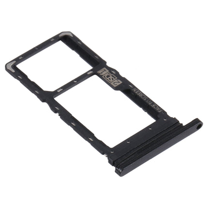 SIM Card Tray + Micro SD Card Tray for Motorola Moto G8 Play XT2015 XT2015-2 (Black)-garmade.com