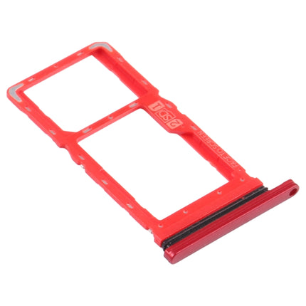 SIM Card Tray + Micro SD Card Tray for Motorola Moto G8 Play XT2015 XT2015-2 (Red)-garmade.com